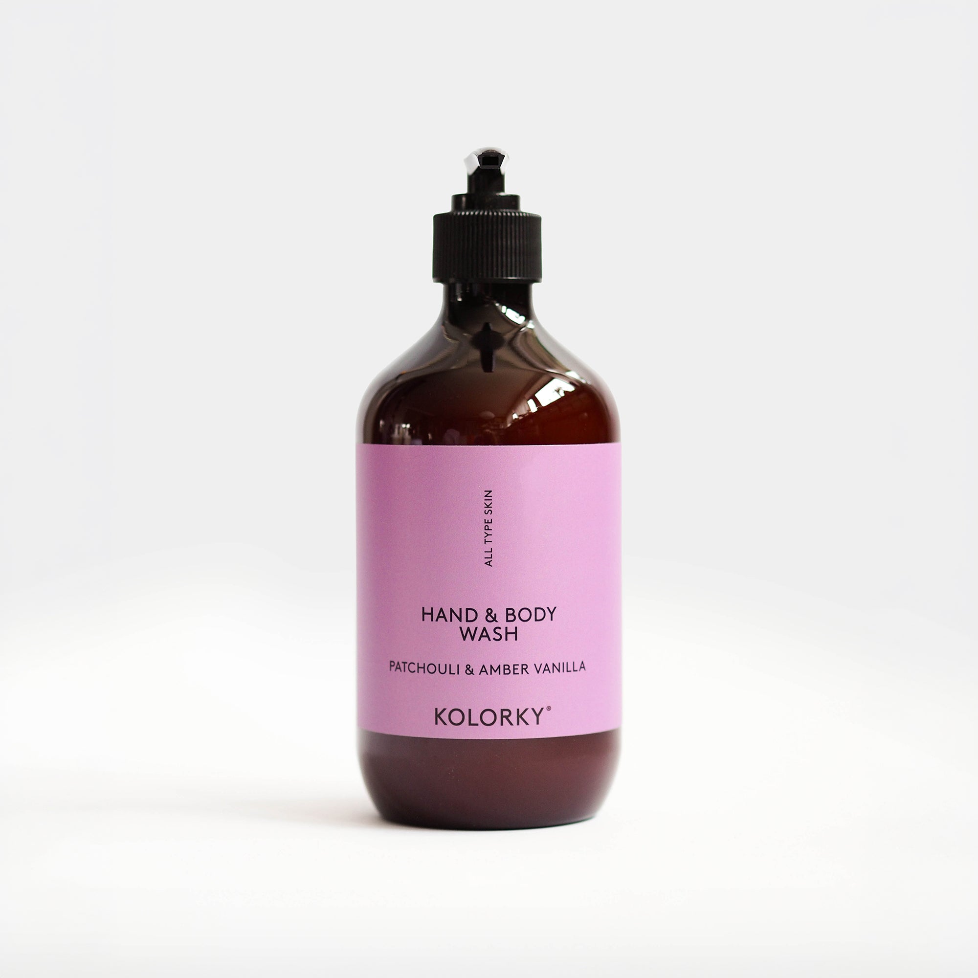 HAND & BODY WASH, Patchouli &amp; Amber Vanilla, 490 ml