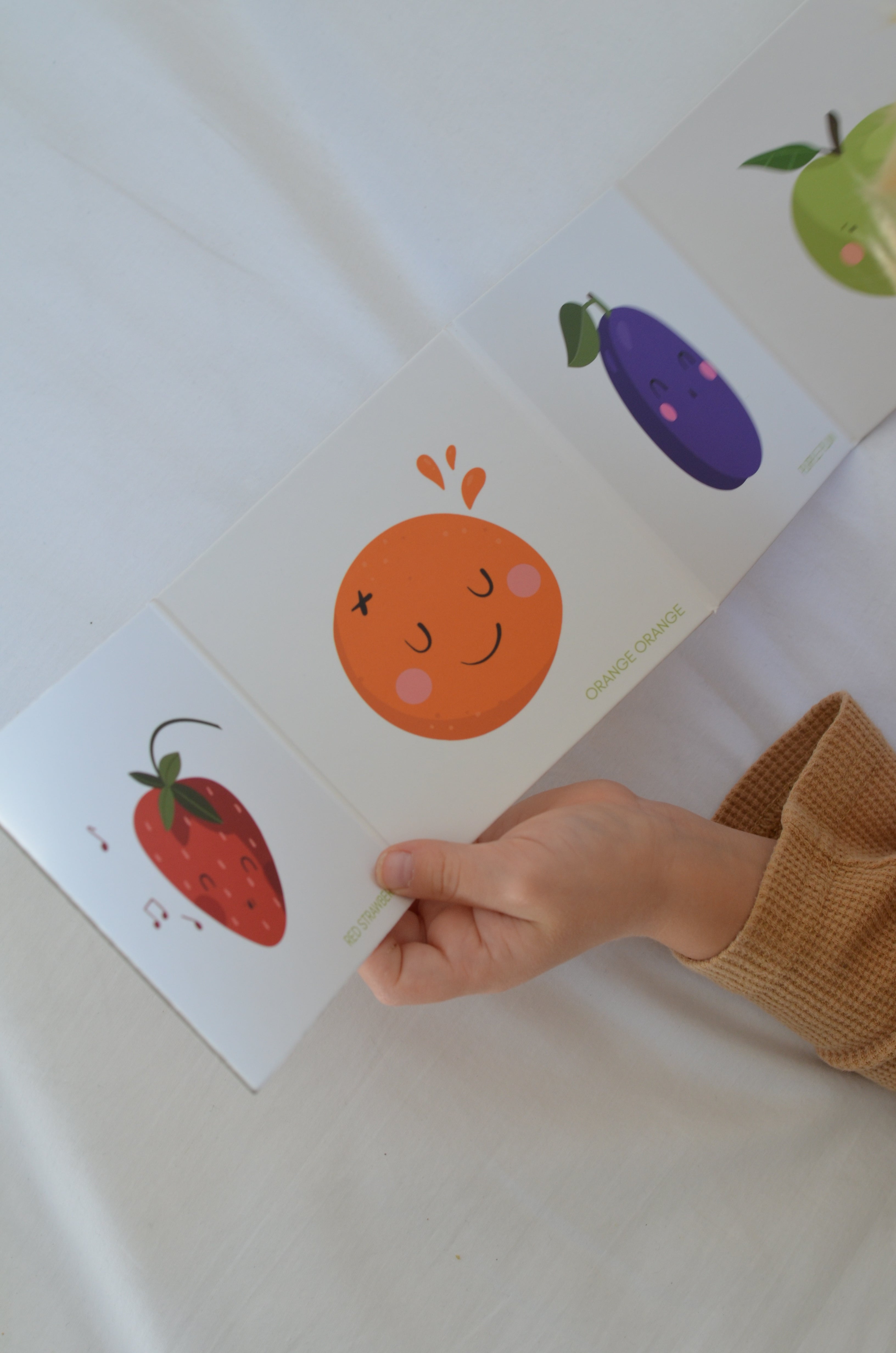 Leporelo Ovocie a farby