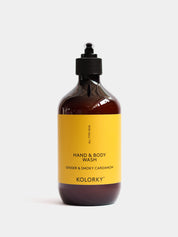 HAND & BODY WASH, Ginger &amp; Smoky Cardamom, 490 ml