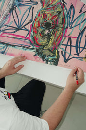 Dobrý plagát VEĽKÁ KOČKA od Mareka Číhala