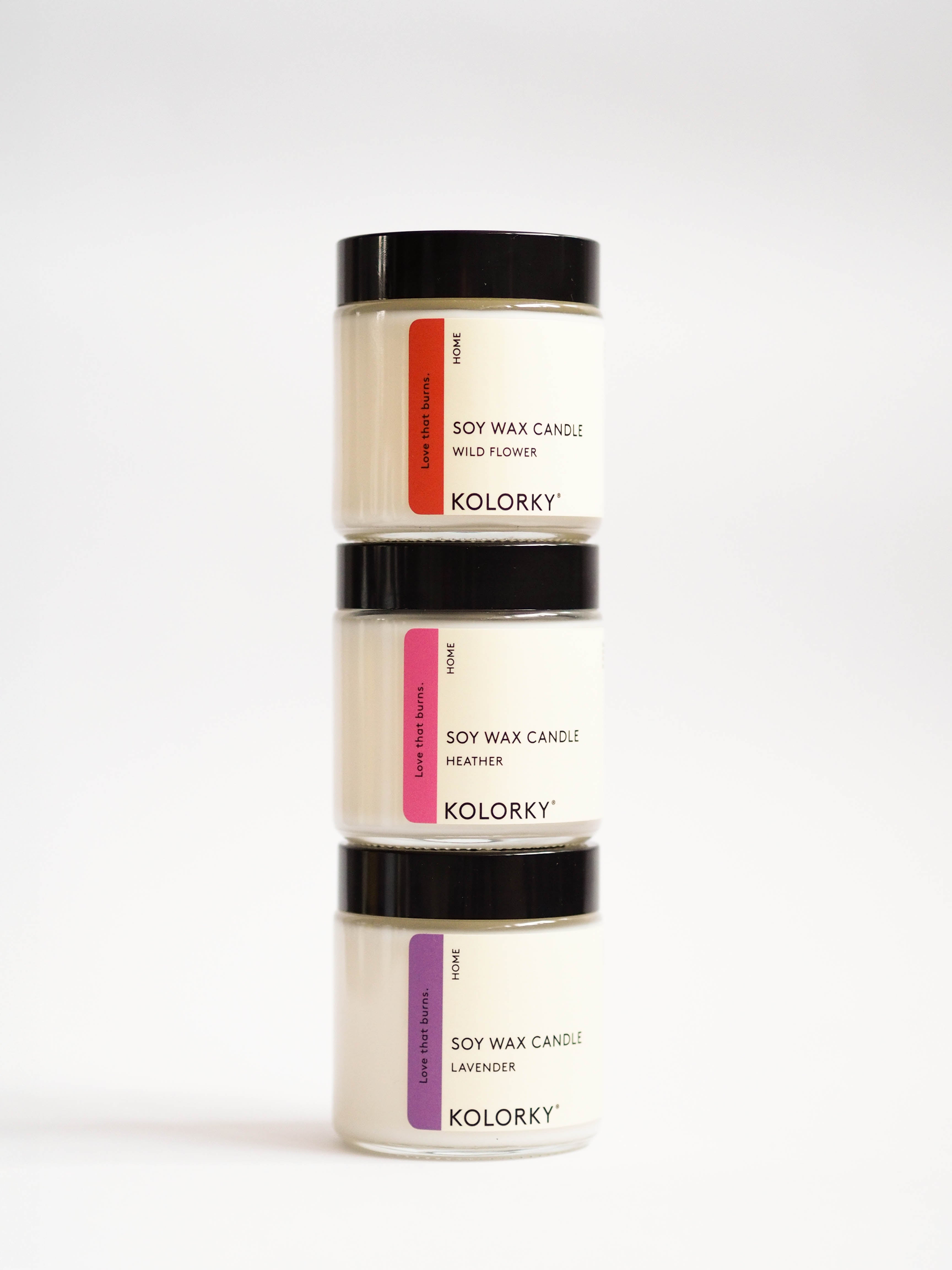 SOY WAX CANDLE, Wild Flower