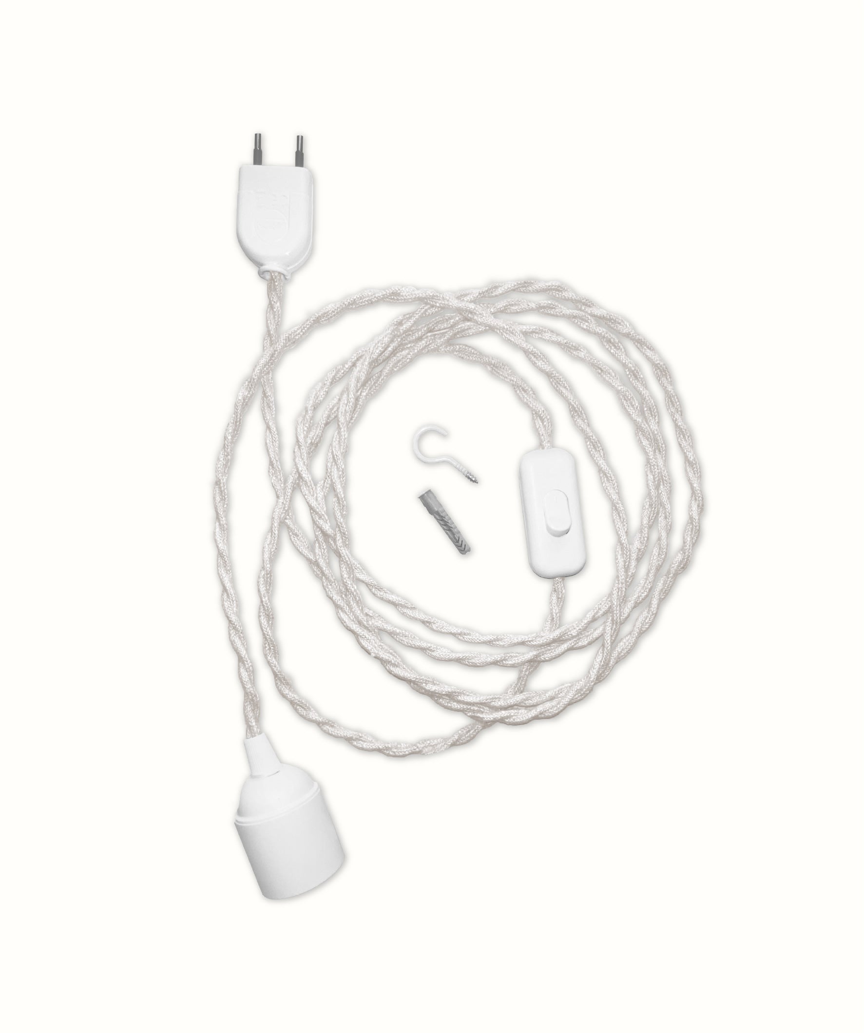 Kabel se spínačem do zásuvky 4 m
