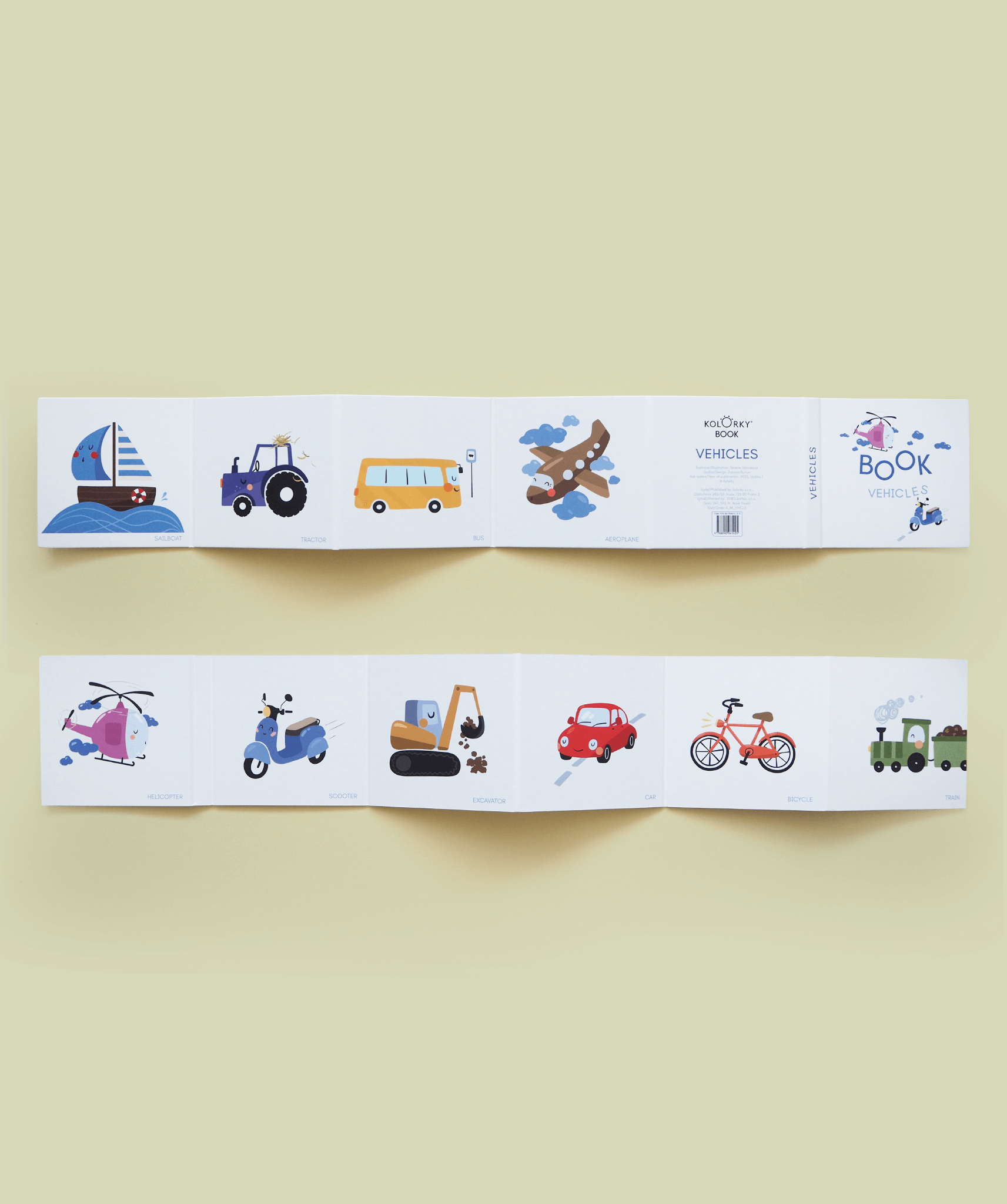 Leporelo Dopravné prostriedky